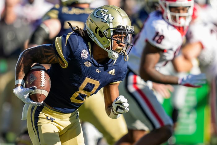 Georgia Tech Wide Receiver Nate McCollum